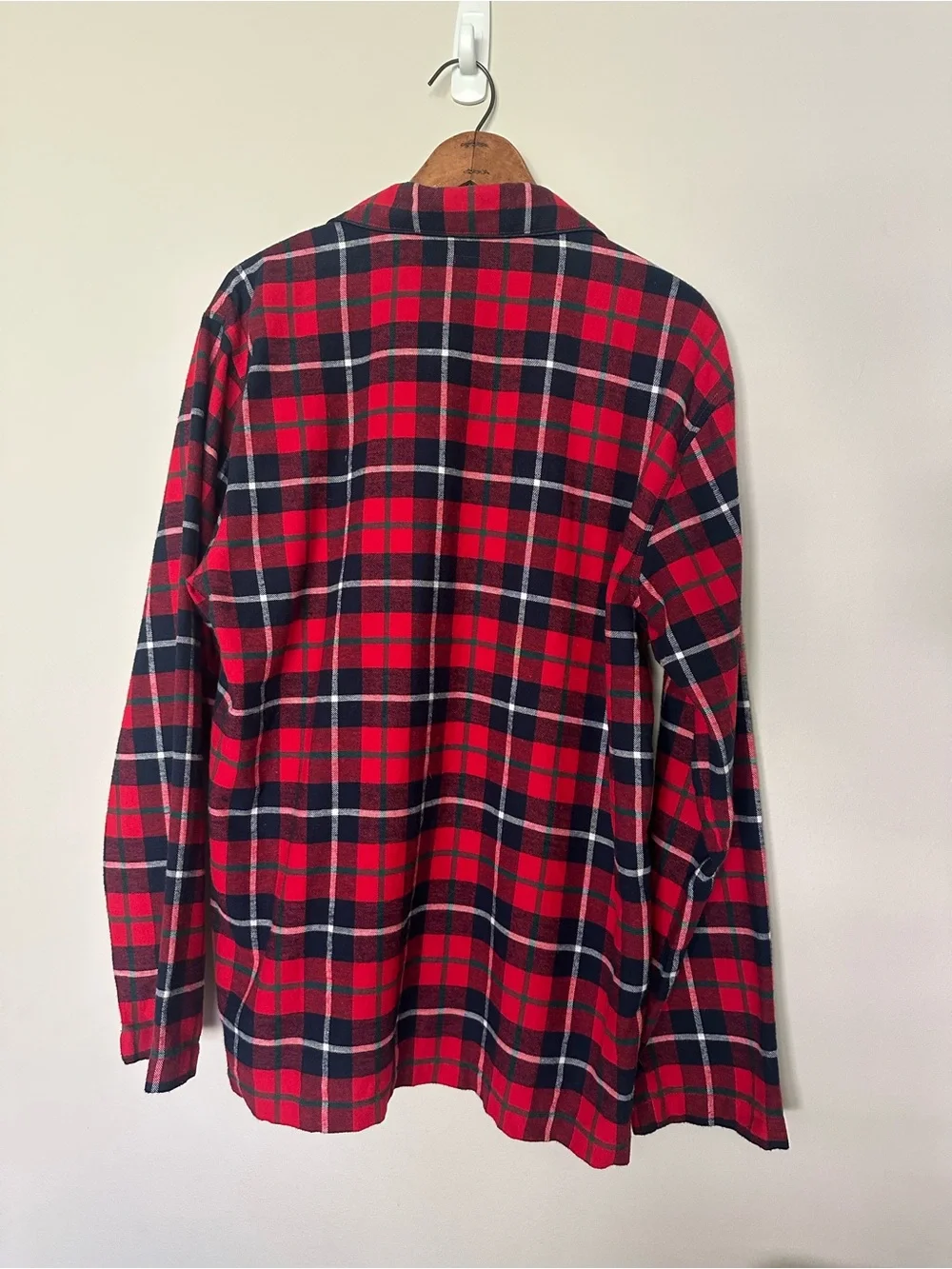 J. Crew Red and Black Plaid Button-Down Shirt